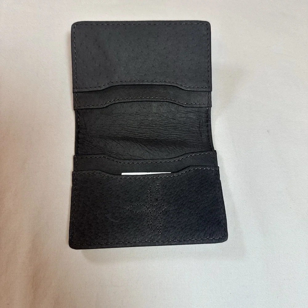 Justin Wallet Card Wallet With Gusset Genuine‎ Leather RFID New